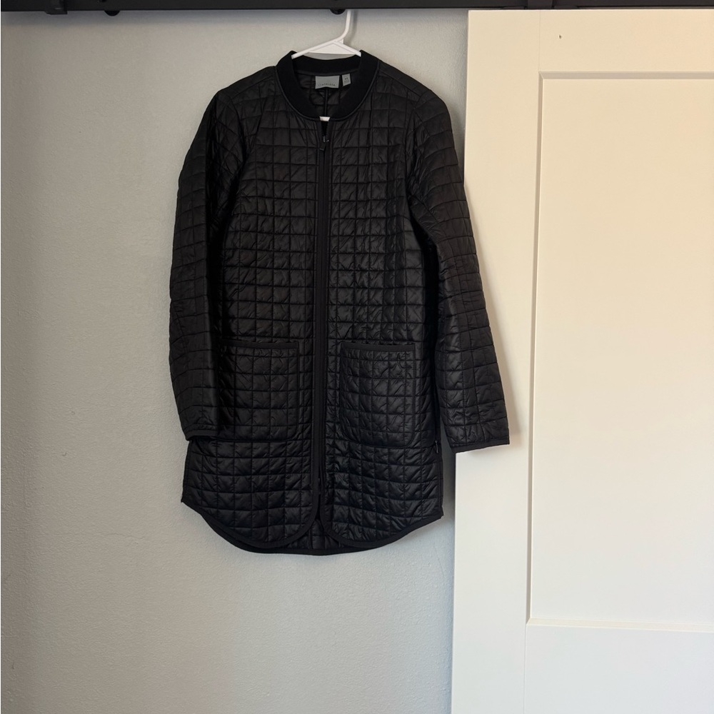 Black Quilted Women's Jacket